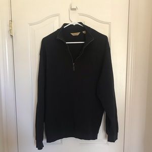 Three quarter zip pullover